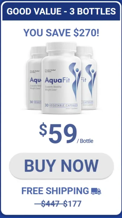 AquaFit - 3 Bottle